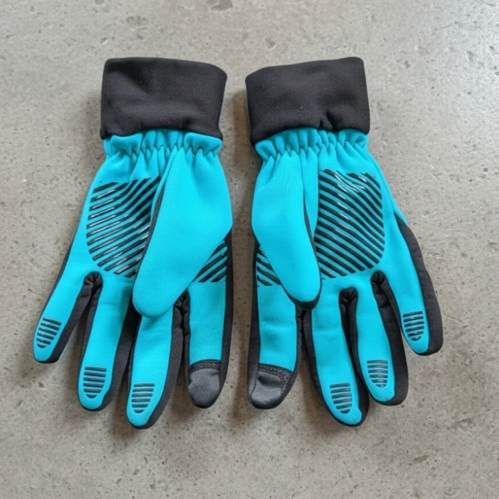 SIMARI Winter Gloves Liner Thermal Warm Touch Screen Blue (EUC)